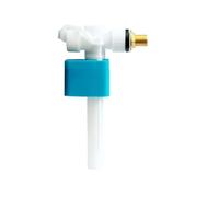Robinet de chasse d'eau pour réservoir de WC G3/8'' G1/2'' Side Entry Valve, Toilet Water Tank Fill Valves, Bathroom Inlet WC Accessory Parts(G1/2in)