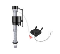 Robinet de chasse d'eau pour urinoir en alliage de Kit De Réparation Toilettes Universel Comprenant Une Valve Remplissage Réglable, Un Clapet 2 Pouces