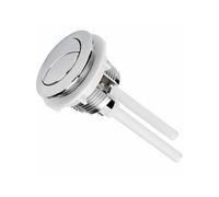 Robinet de chasse d'eau pour urinoir en alliage de Réservoir D'eau De Toilette Universel À Double Chasse 38 Mm, Valve Ronde Bouton-poussoir, Pièces Salle Bain