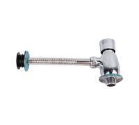 Robinet de chasse d'urinoir à bouton-poussoir en laiton antirouille, robinet de chasse d'eau manuel pour salle de bain, lieu public, construction en laiton durable, installation