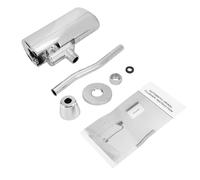 Robinet de chasse d'urinoir à capteur automatique, fixation murale sans, en laiton chromé, économie d'eau, chasse d'eau hygiénique pour toilettes publiques commerciales, projets