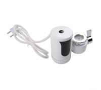 Robinet de chauffe-eau électrique sans réservoir, pour distributeur d'eau chaude instantané avec chauffage rapide en 3 secondes, robinet d'évier de cuisine et de salle de bain, design compact ABS