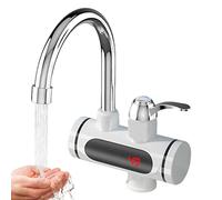 Robinet de chauffe-eau, robinet de chauffage électrique, robinet électrique à chauffage rapide sans réservoir, protection de sécurité, chauffage instantané, réglable pour laver la vaisselle et aller