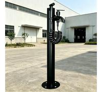 Robinet de colonne autoportant extérieur, robinet d'eau sur pied en acier inoxydable 304, distributeur d'eau de bouche de jardin décoratif pour villa, terrasse, bord de piscine