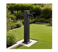 Robinet de colonne d'eau d'extérieur en acier inoxydable pour pelouse, terrasse, jardin et fermes - 60 cm, solution d'arrosage durable et élégante