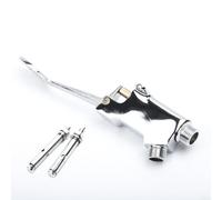 Robinet de commande à pédale pour lavabo d'eau froide avec entrée et sortie de 1,27 cm en cuivre et acier inoxydable 304 pour un usage commercial