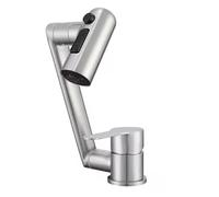 Robinet de cuisine 3 fonctions en acier inoxydable brossé avec tirette vers le bas, robinet mitigeur froid et chaud à un seul trou, design moderne et élégant pour une cuisine élégante