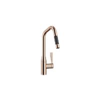Robinet de cuisine à tirette 33875895-42 Dornbracht extractible, avec fonction douche, saillie 240 mm, bronze Sync