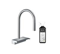 Robinet de cuisine avec douchette Aquno Select M81 170 3 jets chromé + nettoyant Briochin