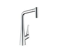 Robinet de cuisine avec douchette Metris M71 320 2 jets chromé