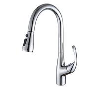 Robinet de cuisine avec pulvérisateur Pull Down Sortez des robinets de cuisine LWX