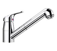 BLANCO DARAS-S-F - Mitigeur Cuisine - avec Bec Rabattable et Douchette Extractible - Haute Pression - Chrome - 521752