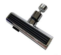 Robinet de cuisine cascade avec tête de pulvérisation extractible, robinet mitigeur en acier inoxydable de qualité supérieure, embout de pulvérisation rotatif à 180 ° pour laver les yeux/cheveux