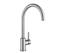 Robinet de Cuisine - CECIPA MAX - Inox brossé - Pivotant 360° - Barboteur démontable - Économie d'eau