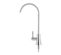 Robinet de cuisine d'acier inoxydable de 360 ° de rotation, robinet de robinet s'adapte à tous les systèmes de filtre à eau sous le comptoir, installation facile