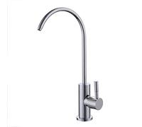 Robinet de Cuisine en Acier Inoxydable avec Filtre à Eau et Finition brossée Solution de Purification d'eau Durable et élégante,Chrome