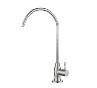 Robinet de cuisine en acier inoxydable pour filtre à eau à osmose inverse, design élégant, finition brossée, parfait pour les cuisines modernes, installation facile