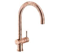 Robinet de cuisine Franke cuivre haute pression avec bec pivotant 115.0554.706