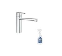 Robinet de cuisine Get chromé + nettoyant Grohclean