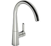 Hansa Armaturen Robinet de cuisine Hansadesigno 51021183 basse pression pivotante chromé 200 mm