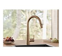 HANSA HANSADESIGNO Style Comfort Robinet de cuisine, montage au sol, saillie 231mm, 5136228381, Couleur: Bronze brossé