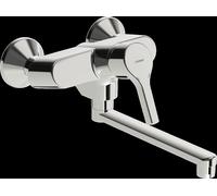 Hansa Hansapaleno 56512103 montage mural, pivotante , projection 284mm, chromé