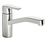 Robinet de cuisine Hansa HANSAPOLO 5148229300676, fonction eau froide, pivotant, portée de 215 mm, chromé