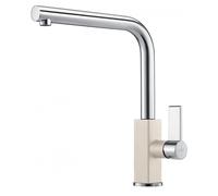 Robinet de cuisine haute pression Franke MARIS bi-chrome/beige bec fixe 115.0...
