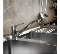 Ideal Standard CeraFlex robinet de cuisine BC129AA chromé , bec pivotant, BlueStart