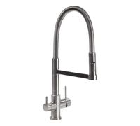 Robinet De Cuisine Mitigeur 3 Voies Altea Chromé Avec Douchette