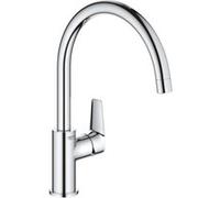 GROHE Mitigeur cuisine Start Edge Bec haut Chromé