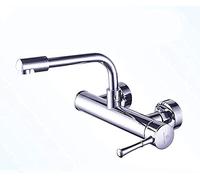 Robinet de cuisine mural for évier chaud et froid, lavabo, robinet piscine, universel, rotatif, extensible, pliable, empilé, allongé, à long bec