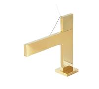 Robinet de cuisine, robinets de bassin Robinet en laiton doré, robinet de lavabo de salle de bain chaud et froid, tabac à pont gris/mélangeur chromé pour évier de cuisine, bar, ferme, buanderie