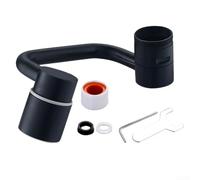 Robinet de cuisine rotatif à 1080°, double mode, rallonge de robinet en forme de U, bras robotique anti-éclaboussures, bec pivotant pour évier de salle de bain (3)