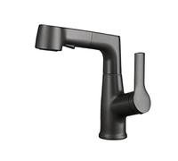 Robinet de cuisine rotatif avec fonction de pulvérisation - Hauteur réglable, facile à installer, design moderne, laiton durable, parfait pour la maison et le restaurant