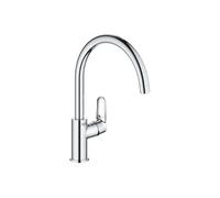 Mitigeur d'évier START FLOW GROHE 31555001 - monocommande - col de cygne - chrome