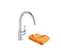 Robinet de cuisine Start Flow Quickfix + microfibre