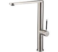 Robinet de cuisine style Fukana 83157750 acier inoxydable