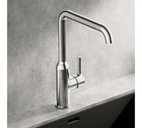 Robinet de cuisine style HANSAVANTIS Hansa 54202207 à commande latérale, saillie 223 mm, chromé