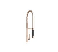 Robinet de cuisine Dornbracht Tara Ultra Profi 33860875-42, poignée à levier à droite, saillie 240 mm, bronze brossé