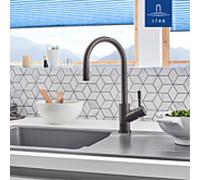 Villeroy & Boch Umbrella Mitigeur de cuisine, extractible, pivotant, 92540005,