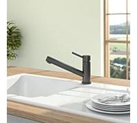Villeroy & Boch Como Window Mitigeur de cuisine à installer sous une fenêtre, extractible, pivotant, 92580005,