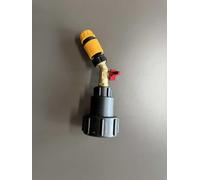 Robinet de Cuve 1000 Litres IBC NEEZRA - Bec Allongé avec Rallonge Intégrée - Kit Complet Laiton & Plastique Renforcé - Remplissage Propre Sans Éclaboussures - Garantie 3 Ans