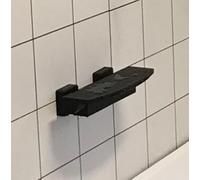 Robinet de douche cascade for salle de bain, eau chaude et froide, mitigeur mural en laiton noir, ensemble de douche, robinet de douche, grue Torneiras(Style 3)