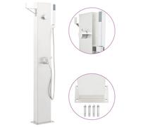 Robinet de douche de jardin 110 cm Acier inoxydable