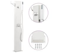 Robinet de douche de jardin 110 cm Acier inoxydable