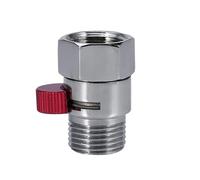Robinet de douche de salle de bain en laiton, vanne de régulation du débit d'eau, robinet d'arrêt d'angle droit, accessoire de robinet de baignoire(Red)