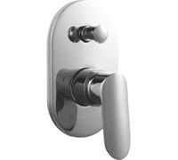 Robinet de douche encastré APPIA Laveo avec interrupteur, chromé