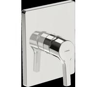 Robinet de douche Hansa Hansapaleno, mitigeur monocommande pour corps encastré,