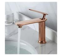 Robinet de douche haut de gamme or et noir, mitigeur eau chaude/eau froide, robinet mitigeur monocommande en laiton, lavabo élégant, vasque de cuisine raffinée